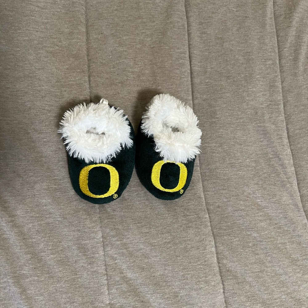 Oregon Ducks Infant Slippers